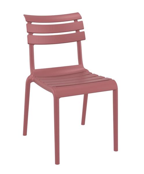 Kunststof Tuinstoel - Helen - Stapelbaar - Marsala - Siesta, Tuin en Terras, Tuinstoelen, Nieuw, Verzenden