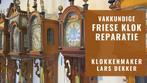 FRIESE KLOK reparatie - Klokkenmaker Lars Dekker Alkmaar, Antiek en Kunst, Antiek | Klokken