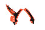 Acerbis X-Grip frame beschermers oranje / zwart KTM SX 125/2, Verzenden, Nieuw