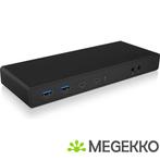 ICY BOX IB-DK2245AC Docking met video-uitgang, Computers en Software, Windows Laptops, Verzenden, Nieuw, ICY BOX