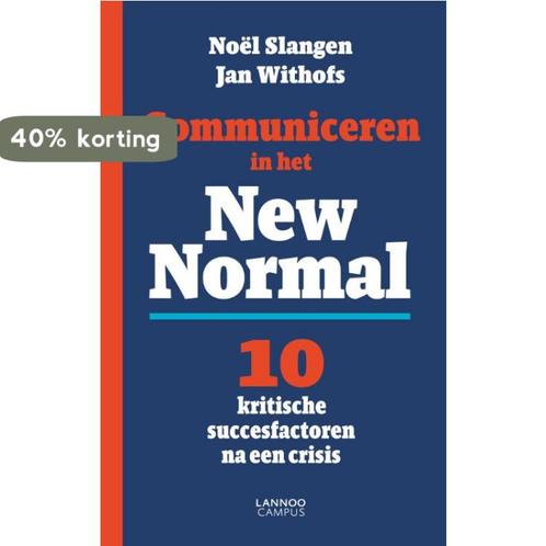 Communiceren In Het New Normal 9789020996630 Jan Withofs, Boeken, Economie, Management en Marketing, Zo goed als nieuw, Verzenden