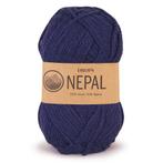 DROPS Nepal Uni Colour - 1709 marineblauw - Wol Garen, Ophalen of Verzenden, Nieuw