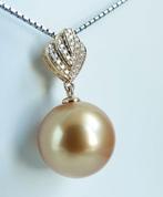 Hanger - 18 kt. Geel Goud - 24K Verzadiging - Gouden Zuidzee