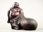 Hotei Boeddha, een van de zeven gelukkige goden - Brons -