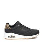 Skechers Uno Jungle Night lage sneakers voor dames, Skechers, Verzenden, Zwart, Nieuw
