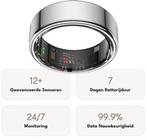 2dekans | Focus® S1 Smart Ring - Zilver - Hartslag & Slaap, Ophalen of Verzenden, Zo goed als nieuw