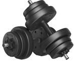 Fitness Gewichten Set – Dumbbell en Barbell Combinatie 20kg, Verzenden, Nieuw