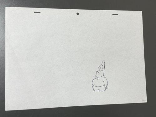 Nickelodeon - Originele animatietekening van Patrick Star, Cd's en Dvd's, Dvd's | Tekenfilms en Animatie