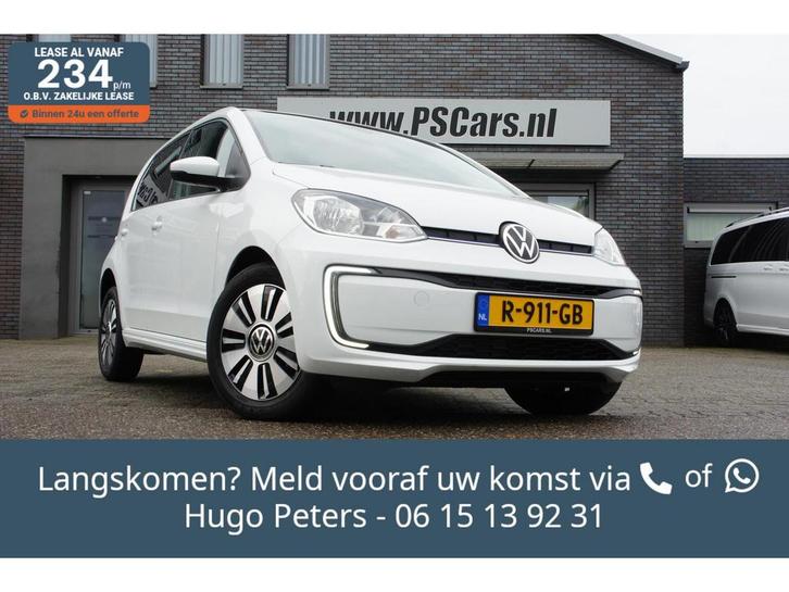 Volkswagen e-up! | Zakelijke Lease v.a. €285.5 pm, Auto's, Volkswagen, Lease, Automaat, Hatchback, Financial lease, up!, Elektrisch
