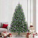 vidaXL Kunstmatige Inklapbare Kerstboom Groen 240 cm PVC en, Verzenden, Nieuw