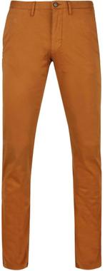 Suitable Chino Sartre Caramel maat 56 Heren, Kleding | Heren, Broeken en Pantalons, Bruin, Verzenden, Suitable, Maat 56/58 (XL)