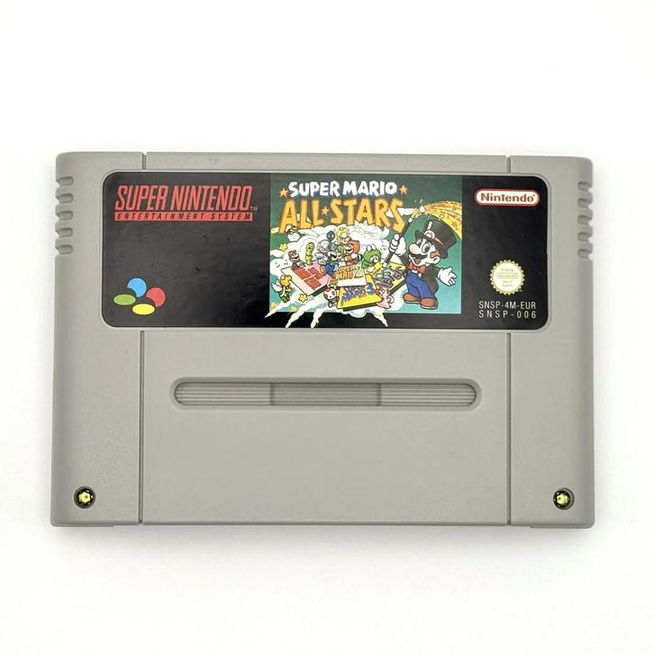 Super Mario All Stars - Super Nintendo (SNES) - Cartridge -…, Spelcomputers en Games, Games | Nintendo Super NES, Ophalen of Verzenden