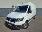 Volkswagen Crafter 35 2.0TDI L3H3 3-Persoons Navi Airco Crui, Auto's, Stof, Gebruikt, Euro 6, Volkswagen