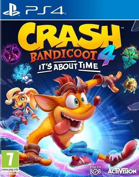 Crash Bandicoot 4: Its About Time PS4 Morgen in huis!, Spelcomputers en Games, Games | Sony PlayStation 4, 1 speler, Zo goed als nieuw