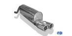 FOX Fiat Grande Punto 199 - Diesel einddemper - 2x76 type 13, Verzenden, Nieuw