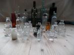 32 oude Apothekers flesjes - Apothekerspot - Glas