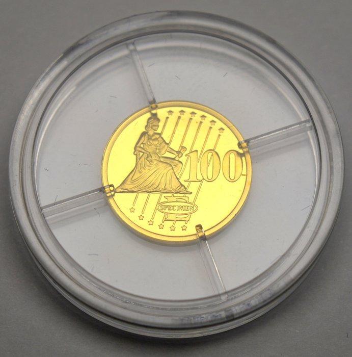 Duitsland. 100 Specimen Euro 2011 - Trial Probe - Wartburg -, Postzegels en Munten, Munten | Europa | Niet-Euromunten