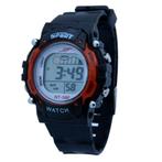 Fako® - Kinderhorloge - Sport New Tech Metal - Mini - Rood, Nieuw, Verzenden