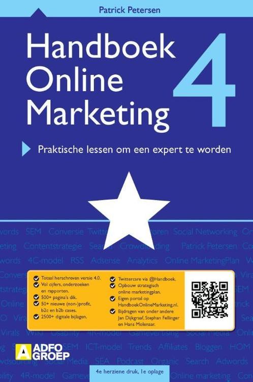 Handboek online marketing 4.0 9789491560705, Boeken, Economie, Management en Marketing, Zo goed als nieuw, Verzenden