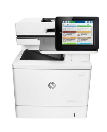 HP Color LaserJet A4 Kleuren MFP Printer M577dn garantie beschikbaar voor biedingen