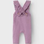 Name It-collectie Gebreide jumpsuit Remille (lavender mist), Kinderen en Baby's, Babykleding | Maat 50, Nieuw, Meisje, Name It