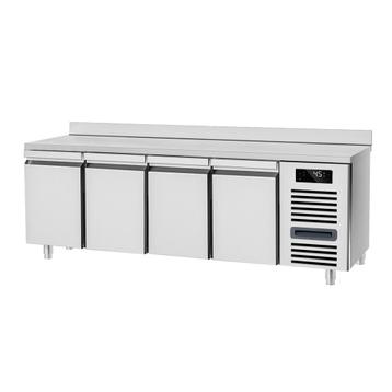 GGM Gastro | Koelwerkbank ECO - 2230x700mm - met 4 deuren | beschikbaar voor biedingen