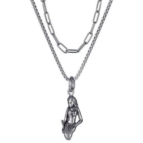 Firetti Ketting met hanger Sieraad cadeau zeemeermin, Sieraden, Tassen en Uiterlijk, Kettingen, Nieuw, Verzenden