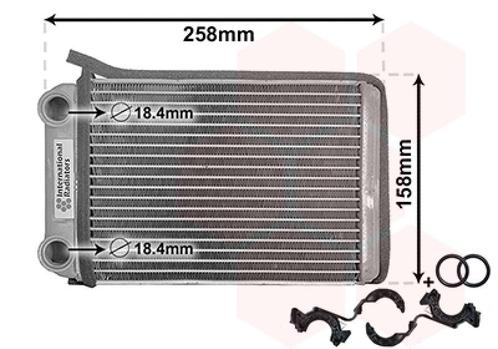 KACHEL RADIATEUR VOOR OPEL ASTRA J 2009-2015 13287939, Auto-onderdelen, Airco en Verwarming, Nieuw, Ophalen of Verzenden