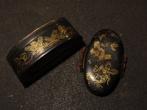 Katana - Shakudo - Hiiragi Fuchi & Kashira : C5-275 - Japan, Antiek en Kunst