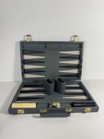 Bordspel - Prachtige grote vintage backgammon spelkoffer