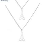 Zilveren set ketting love knot moeder dochter, Sieraden, Tassen en Uiterlijk, Kettingen, Verzenden, Nieuw, Zilver