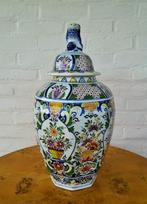 Boch Frères Keramis - Chambre des Peintres - dekselvaas -, Antiek en Kunst, Antiek | Glas en Kristal