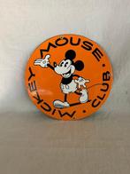 Emaille bord - Mickey Mouse club - Emaille, Verzamelen, Nieuw