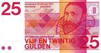 Bankbiljet 25 gulden 1971 J. Pietersz Sweelinck UNC, Postzegels en Munten, Bankbiljetten | Nederland, Verzenden