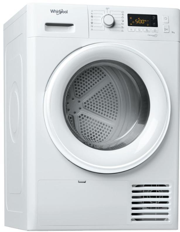 Whirlpool Ftm1181 - Warmtepompdroger - 8 kg - 65 dB -, Witgoed en Apparatuur, Wasdrogers, Voorlader, 85 tot 90 cm, Ophalen of Verzenden