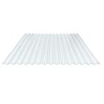 PVC lichtplaat | Dakplaat | 70/18 | 1,2 mm | Helder, Nieuw, Overige materialen, Minder dan 20 mm, Verzenden