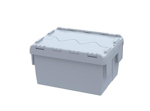 Distributiebak 400x300x210 mm Nestbaar Stapelbaar Grijs,, Doe-het-zelf en Verbouw, Kratten en Dozen, Minder dan 40 cm, Minder dan 50 cm