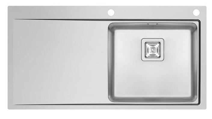 RVS Spoeltafelblad | Spoelbak Rechts | 100 x 52 cm, Zakelijke goederen, Horeca | Meubilair en Inrichting, Verzenden