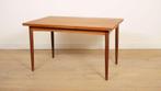 Vintage eettafel | Uitschuifbaar | Teak | 130 cm, Huis en Inrichting, Tafels | Eettafels, Ophalen of Verzenden, Nieuw