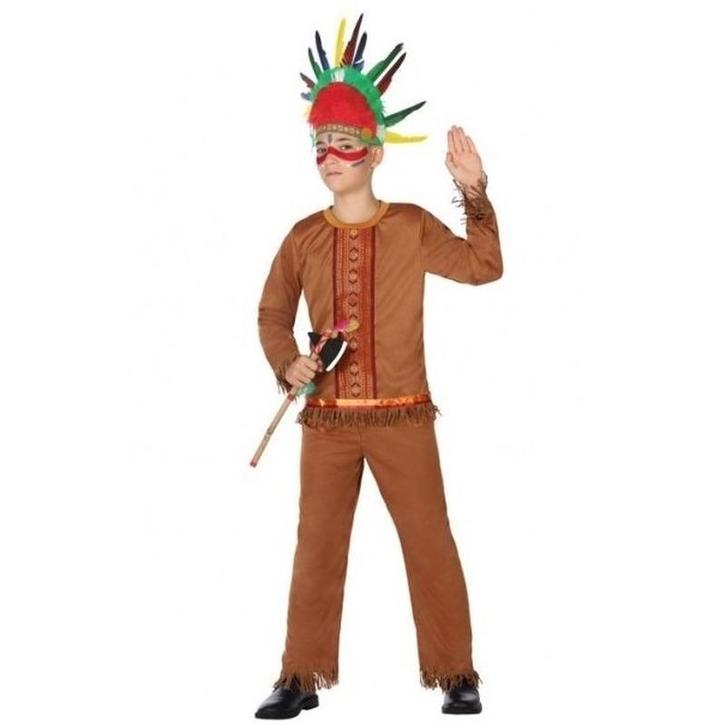 Indianen kostuum voor jongens - Indianen kleding, Kinderen en Baby's, Carnavalskleding en Verkleedspullen, Ophalen of Verzenden
