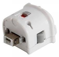 Motion plus adapter wit (Nintendo Used), Spelcomputers en Games, Spelcomputers | Nintendo Consoles | Accessoires, Zo goed als nieuw