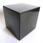 Uitzonderlijke shungiet kubus - 7 x 7 x 7 cm- 845 g