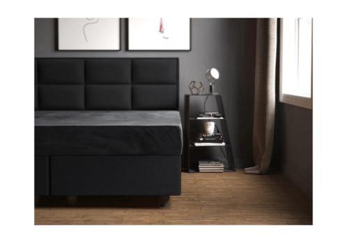 Sleeptime Velvet Hoeslaken Antraciet, Huis en Inrichting, Slaapkamer | Beddengoed