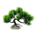 Bonsai boom donker- en lichtgroen met gebogen stam OS-222 -, Dieren en Toebehoren, Vissen | Aquaria en Toebehoren, Ophalen of Verzenden