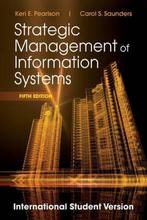 Strategic Management of Information Systems, 9781118322543, Verzenden, Zo goed als nieuw, Studieboeken