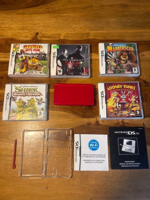 Nintendo - DS lite - Videogameconsole + games, Spelcomputers en Games, Spelcomputers | Overige Accessoires