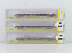 Minitrix N - 15271-05/06/20 - Modeltrein goederenwagon (3) -, Hobby en Vrije tijd, Nieuw