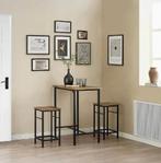 2dekans | SoBuy Bistrotafel - 3-Delig - Tafel - 2 Stoelen -, Huis en Inrichting, Stoelen, Ophalen of Verzenden, Zo goed als nieuw