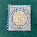Duitse Rijk 1872 - 7 Kreuzer grote Brutschield - ongerept -, Postzegels en Munten, Postzegels | Europa | Duitsland, Gestempeld