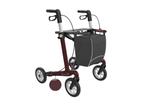 Rehasense Server CF Carbon rollator met dichte tas - Rood L, Diversen, Verpleegmiddelen, Ophalen of Verzenden, Nieuw